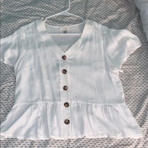 Urban Romantics short sleeve button shirt